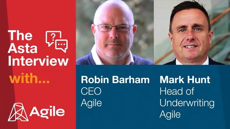 Robin Barham & Mark Hunt of Agile Underwriting